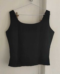 Black Blouse/ Top with embellishment