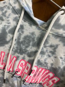 Zudio Tie-Dye Cropped Hoodie