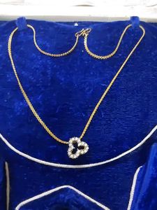 Sparkling Diamond Pendant Necklace