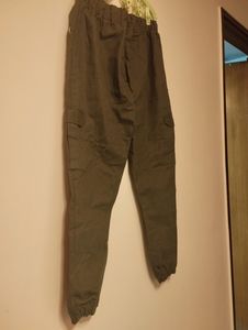 Sale!! Olive Green Cargo Joggers