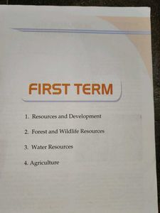 Class X Geography Textbook - Term I &amp; II