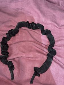 Sparkly Black Headband