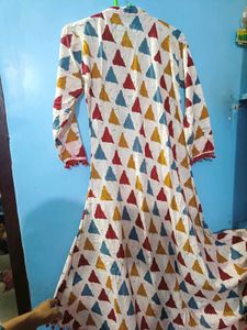 Printed Anarkali Kurta
