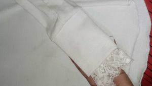 Chic Lace Trim Ribbed Top