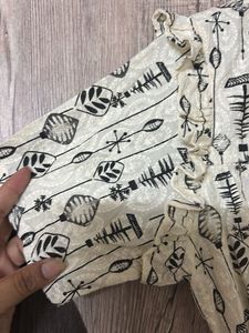 Bohemian Print Dress with Belt