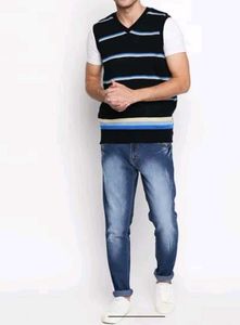 Reversible Knit Sweater Vest
