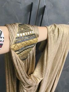 Embellished Ethnic Blouse with saree