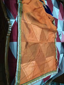 lehenga style saree with blouse