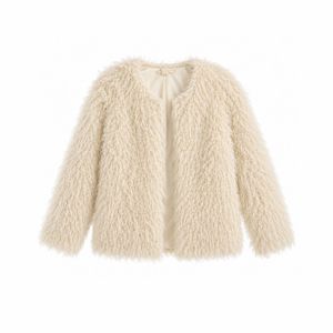 Cream Fur Jacket