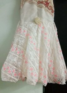 Beautiful White Lace Gown