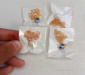 Elegant Gold Plated Necklaces with Pendant