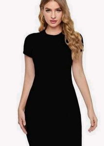 Chic Black Bodycon Dress
