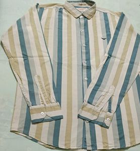 Men's Striped Long Sleeve Shirt
