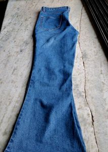 Blue Flare Jeans