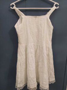 white cotton summer dress