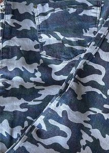 Camo Print Casual Pants
