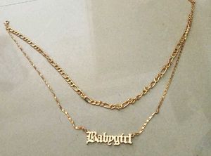 Babygirl Layered Necklace