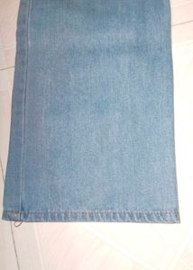 Classic Light Wash Wide Leg Jeans