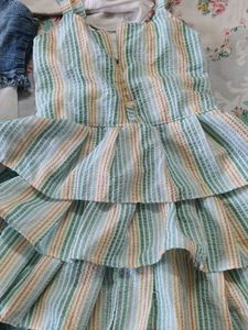 Striped Tiered Summer Dress