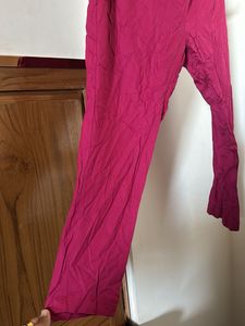 Magenta  Salwar Pants