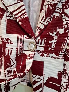 Women's blazer style shrug