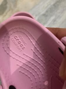 Pink Crocs Sandals