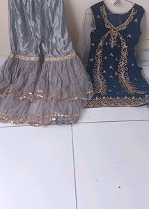 Sharara Set With Fully Hand Work