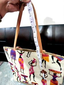Stylish Tote Bag with Tribal Print✨