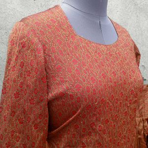 Semi Winter Shalwar Kamiz Set