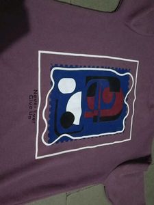 Light Pink Graphic T-Shirt