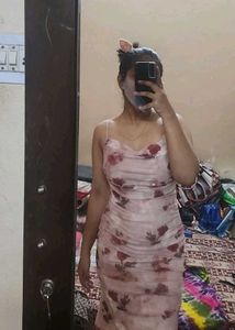 Floral Bodycon Midi Dress