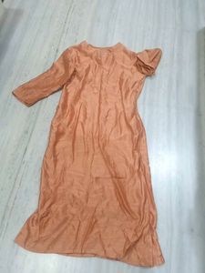 Elegant Peach Kurta
