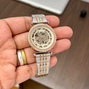 Fossil Rose Gold-Tone Watch
