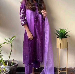 Party Wear Set With Dupatta