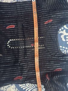 Elegant Black Kurta(With zari)