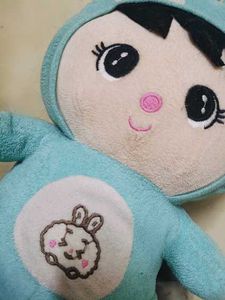 Cute Blue Bunny Plush Toy