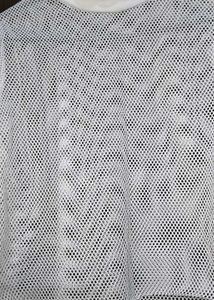 White Mesh T-Shirt