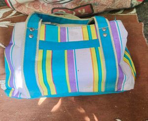 Colorful Striped Shoulder bag 🛍️
