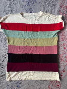 Color Block Striped T-Shirt