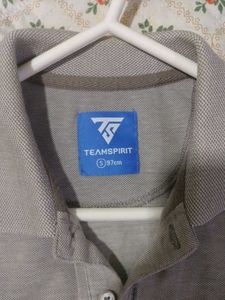 Men's Grey Polo T-Shirt