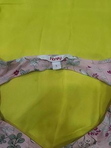 Floral Pink Top