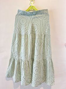 cotton eyelet Pretty Skirt