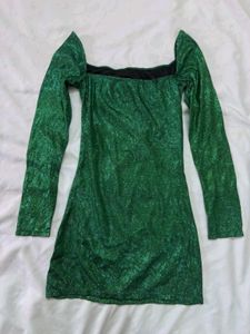 Emerald vice dress