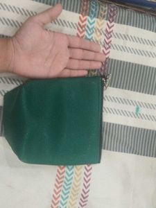 Green Pouch Bag