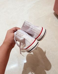 Classic White Canvas High-Top Sneakers