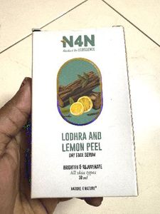 N4N Lodhra & Lemon Peel Day Face Serum
