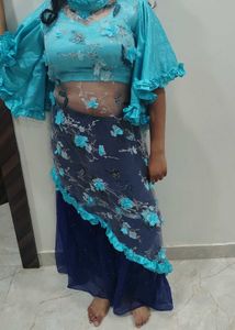 beautiful indo Western dress