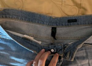 Light Wash Denim Shorts