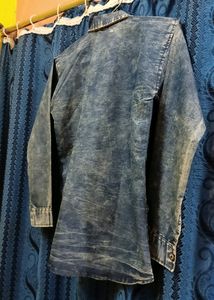 Denim Cotton Full Shirt.