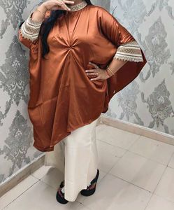 Elegant Brown Kurta with Palazzo Pants